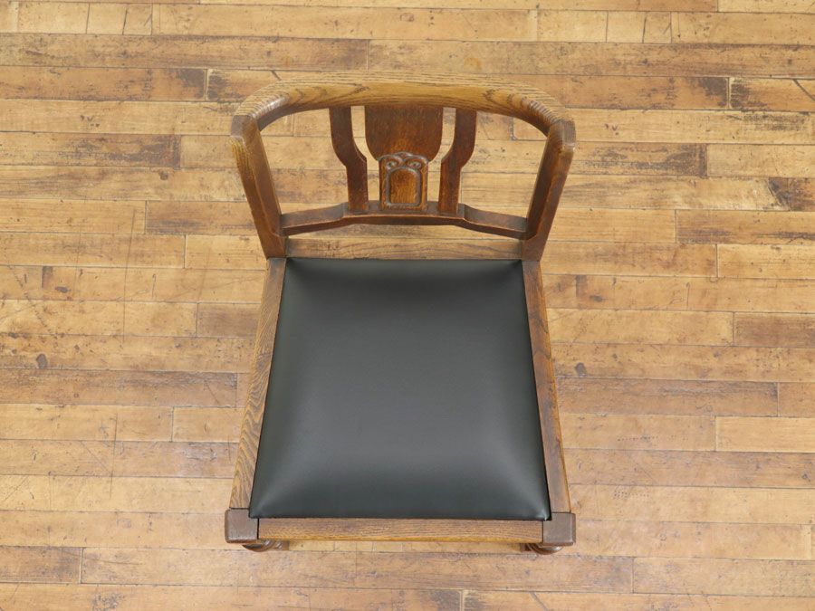 アンティーク 張替済ダイニングチェア 80267