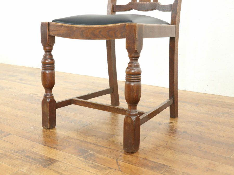 アンティーク 張替済ダイニングチェア 80267