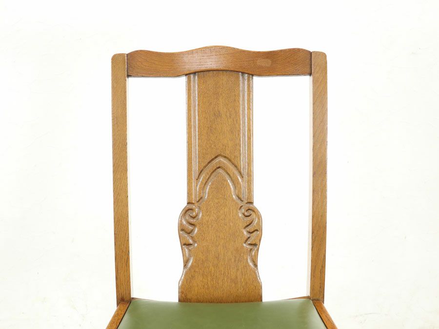 アンティーク 張替済ダイニングチェア 80262