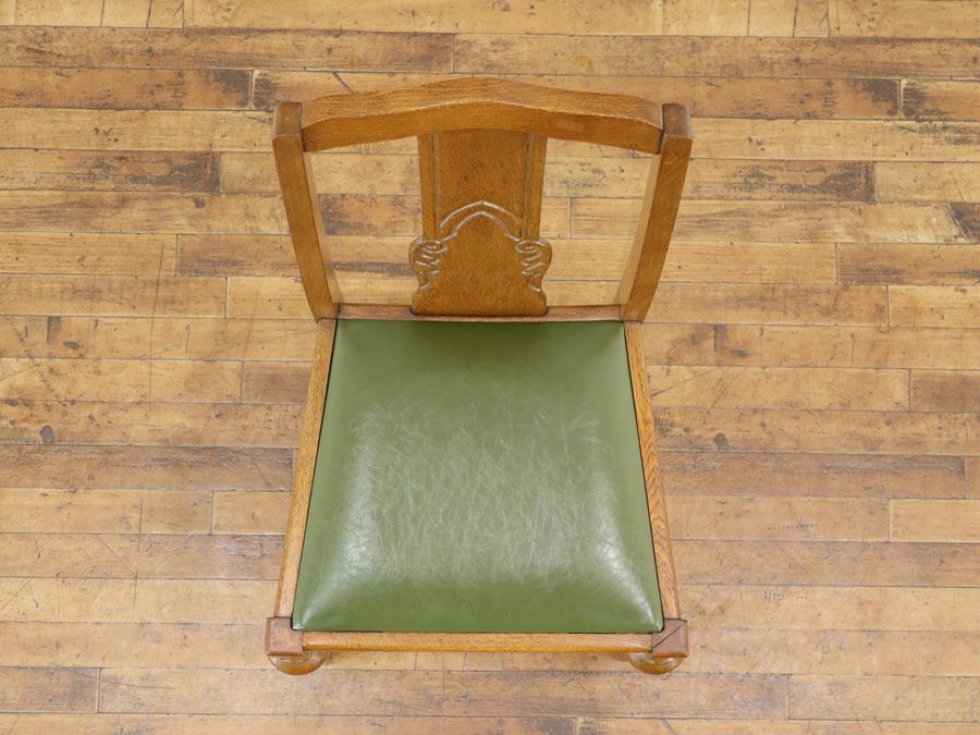 アンティーク 張替済ダイニングチェア 80262