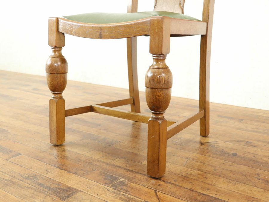 アンティーク 張替済ダイニングチェア 80262