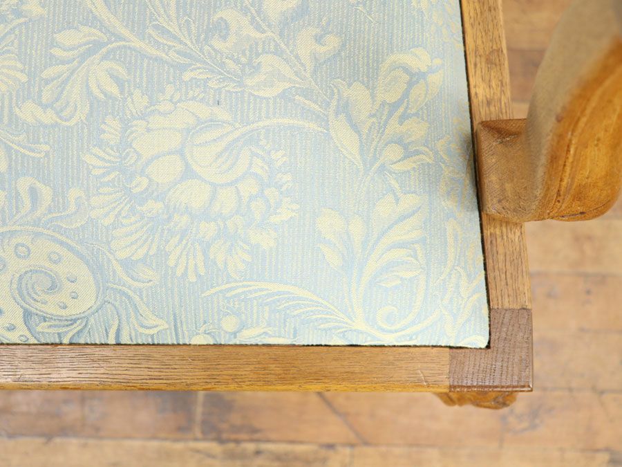 アンティーク 張替済アームチェア 65312