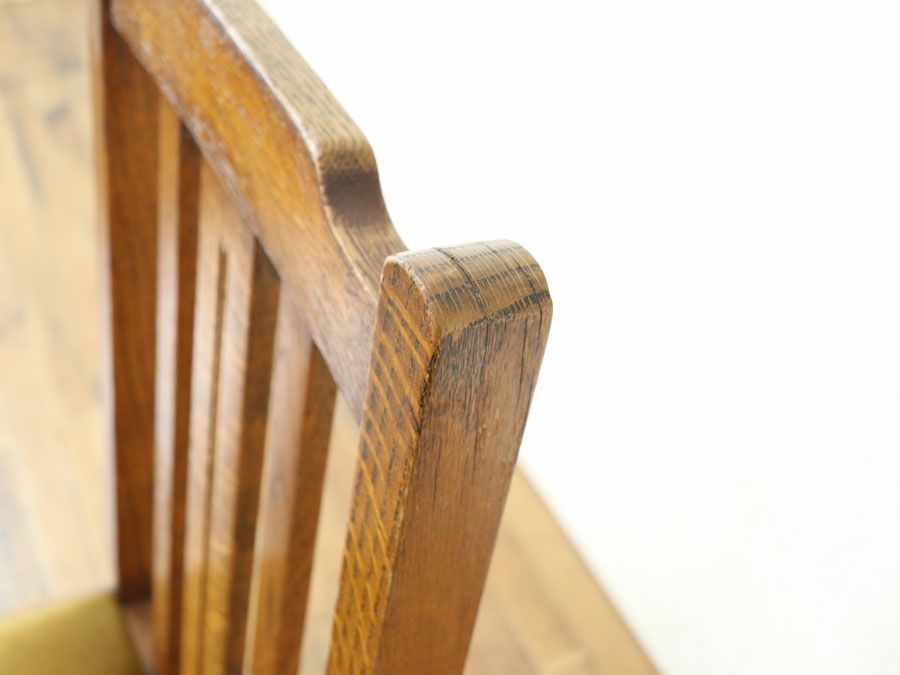 アンティーク 張替済ダイニングチェア 80255b