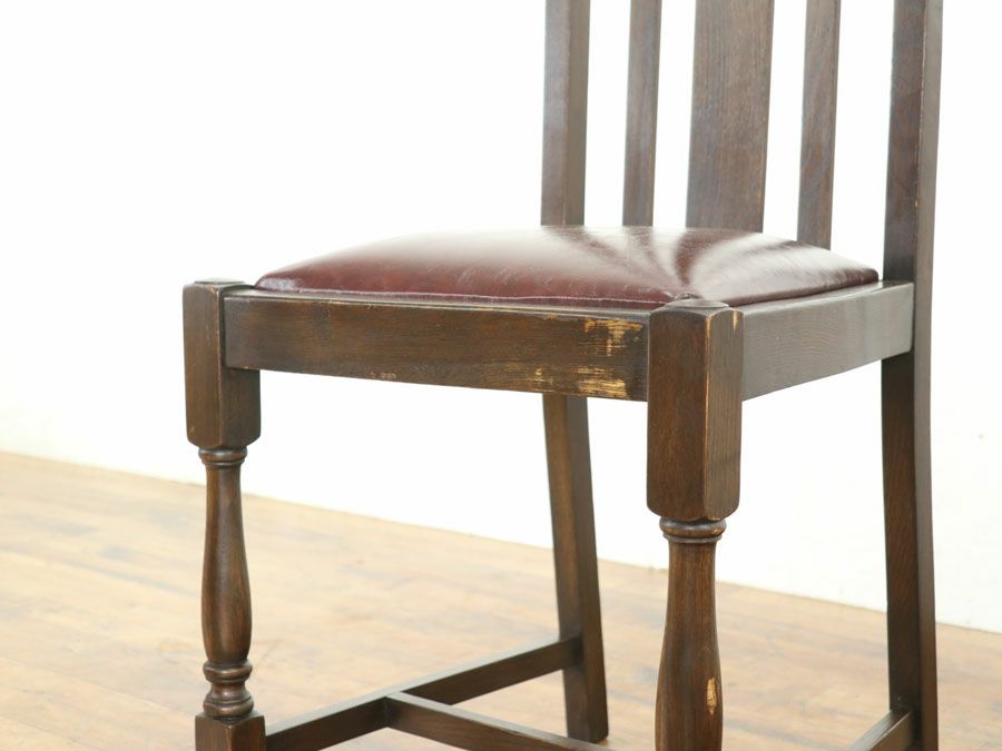 アンティーク 張替済ダイニングチェア 80261