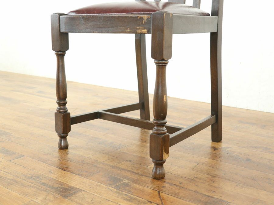 アンティーク 張替済ダイニングチェア 80261