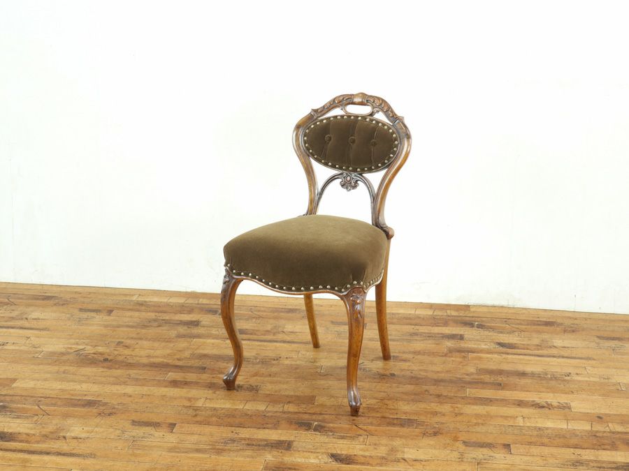 アンティーク家具 張替済アームチェア 80281