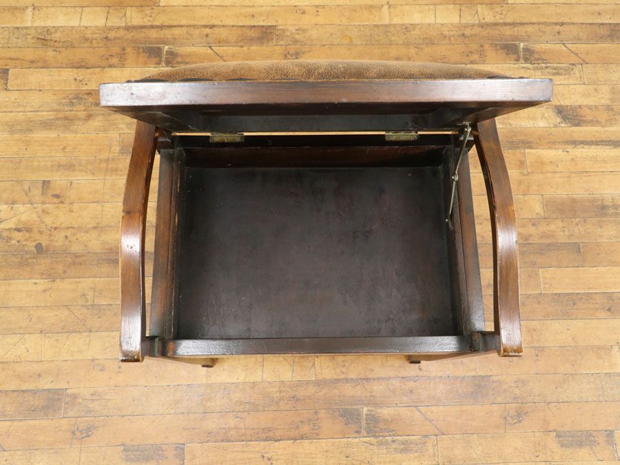 アンティーク家具 張替済スツール 80090