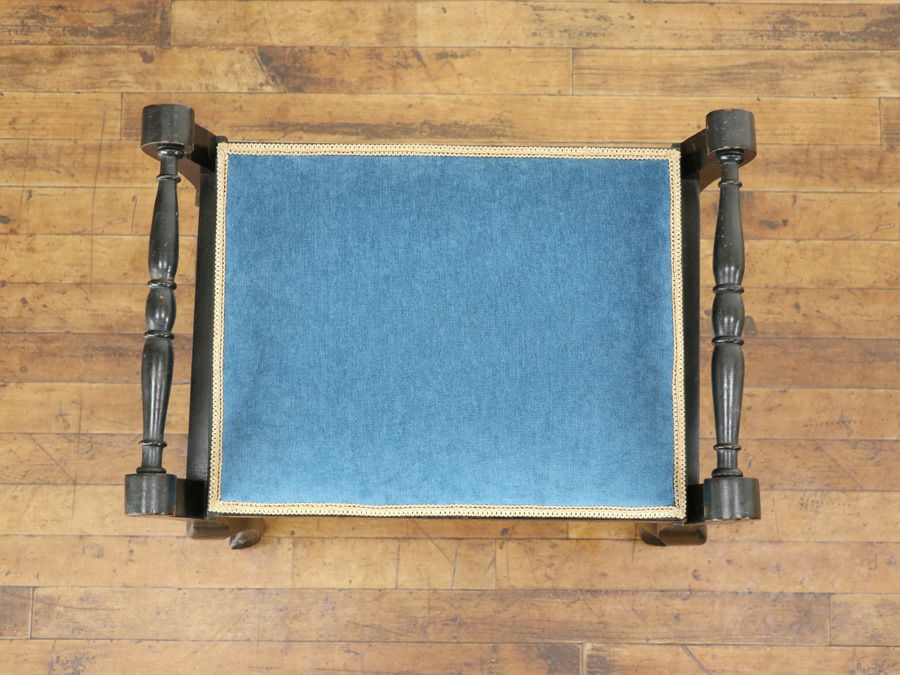 アンティーク家具 張替済スツール 80026