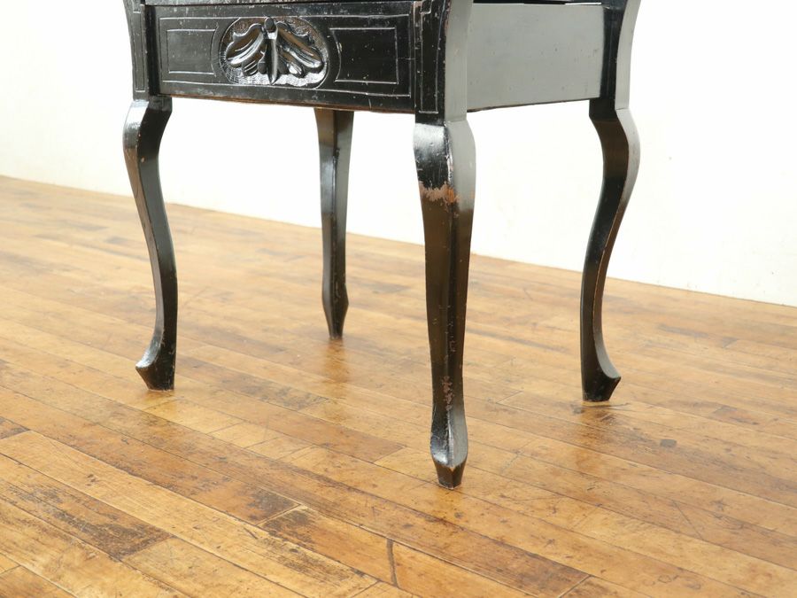 アンティーク家具 張替済スツール 80026