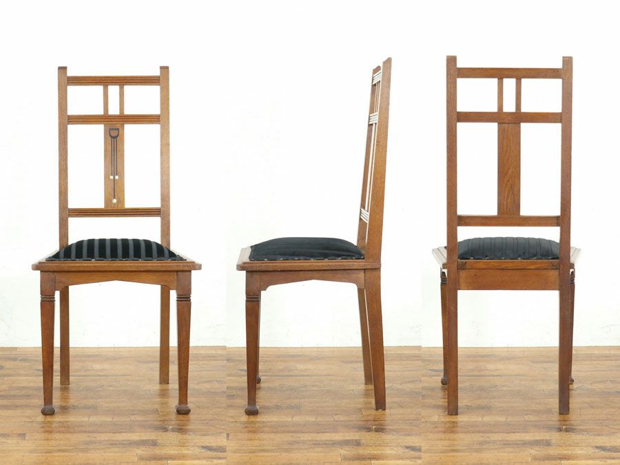 アンティーク家具 張替済チェア 70586