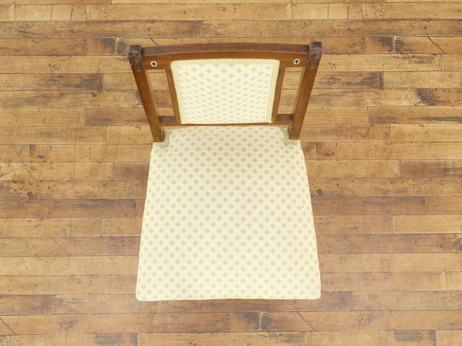 アンティーク家具 張替済チェア 70586