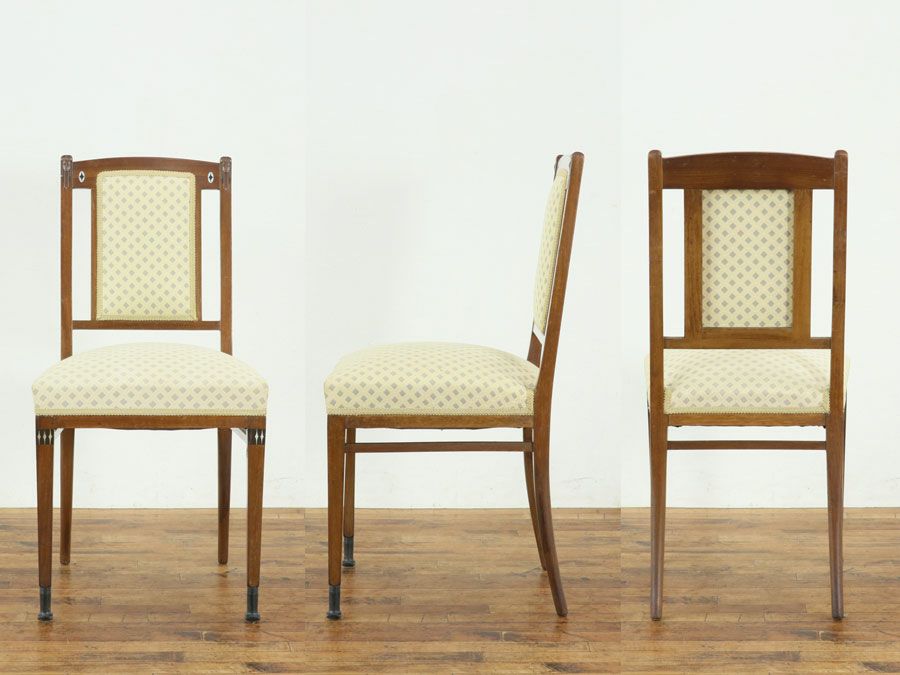 アンティーク家具 張替済チェア 70586