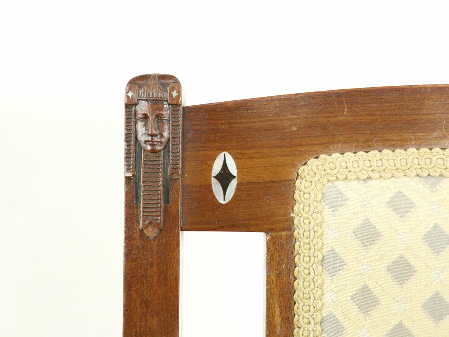 アンティーク家具 張替済チェア 70586