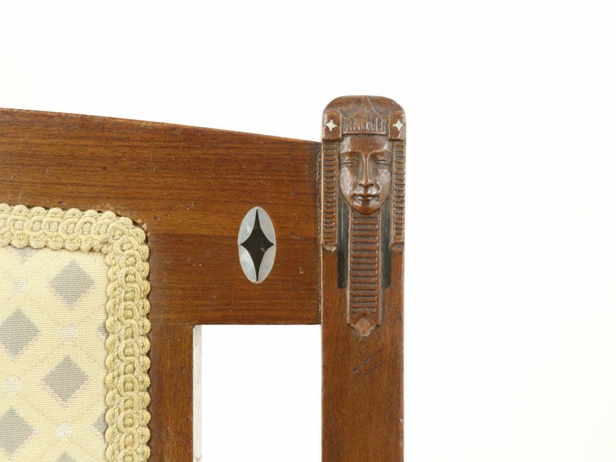 アンティーク家具 張替済チェア 70586