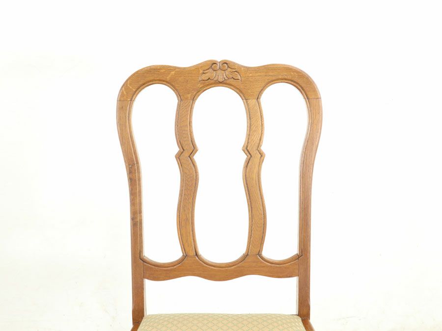 アンティーク 張替済ダイニングチェア 65300b