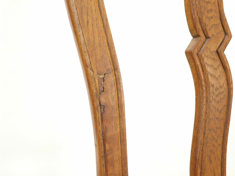 アンティーク 張替済ダイニングチェア 65300b