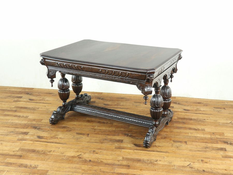 ドルフィンテーブル　アンティークフレックス