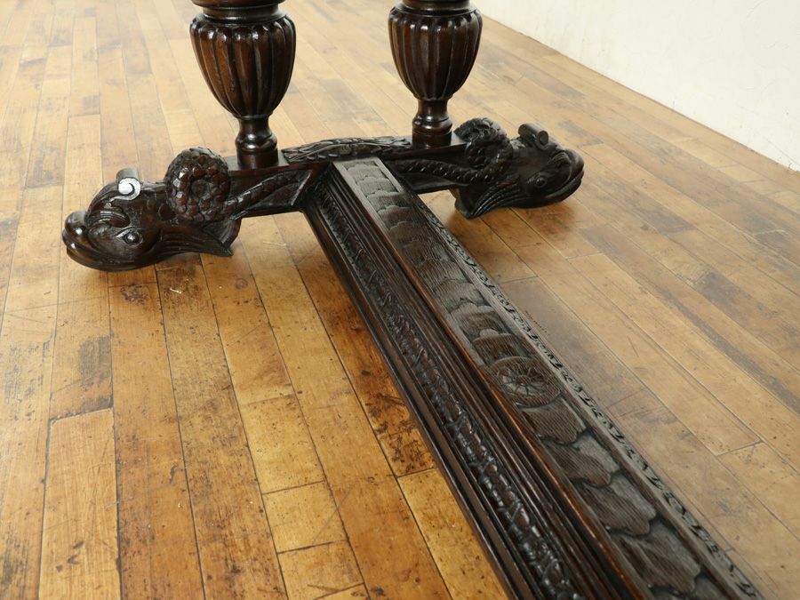 ドルフィンテーブル　アンティークフレックス