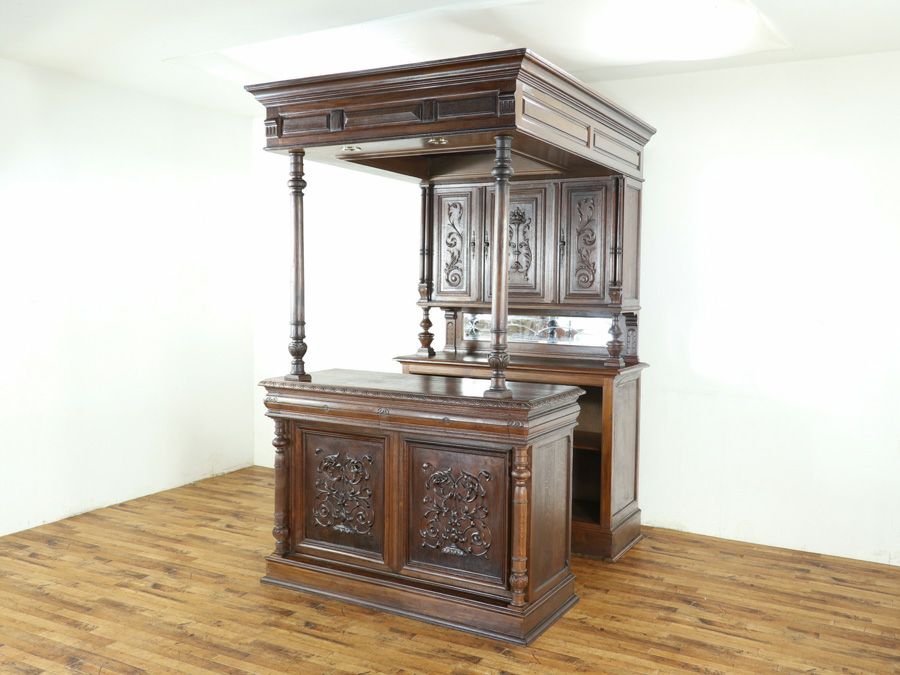 アンティーク家具 バーキャビネット 70607