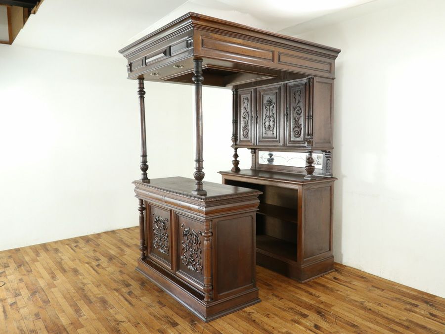 アンティーク家具 バーキャビネット 70607