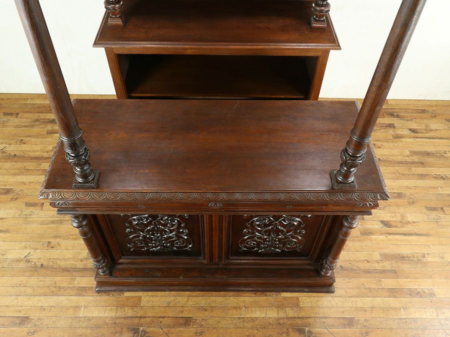 アンティーク家具 バーキャビネット 70607