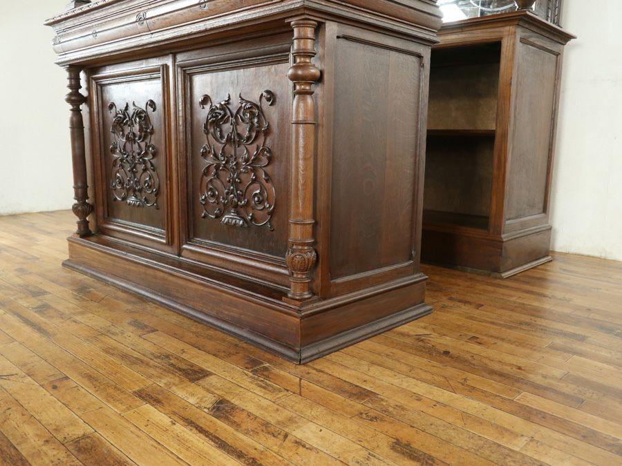 アンティーク家具 バーキャビネット 70607