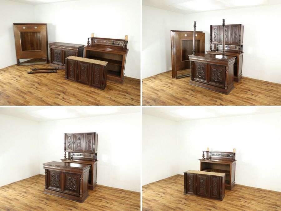 アンティーク家具 バーキャビネット 70607