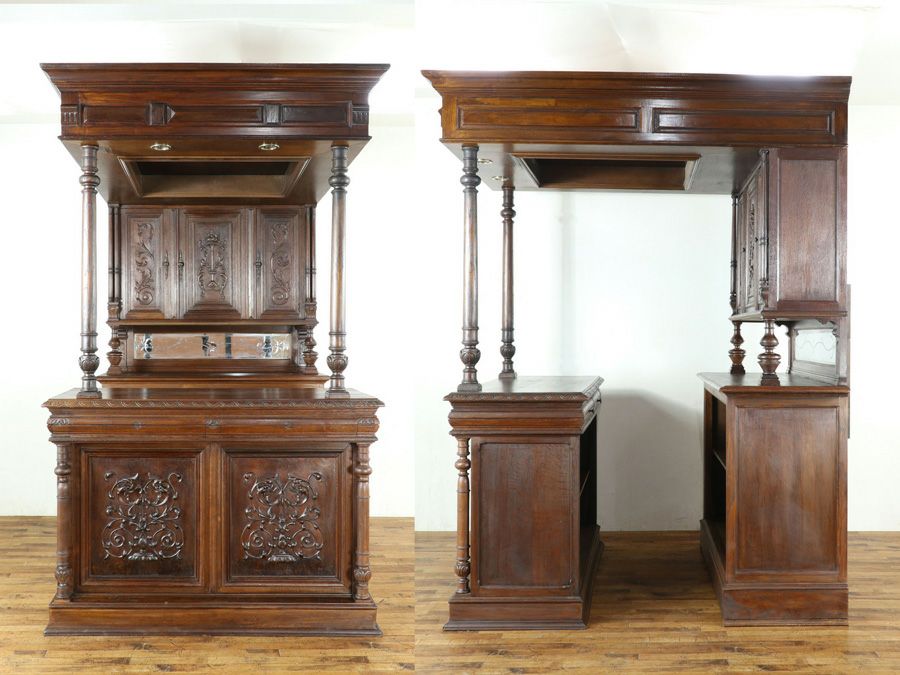 アンティーク家具 バーキャビネット 70607