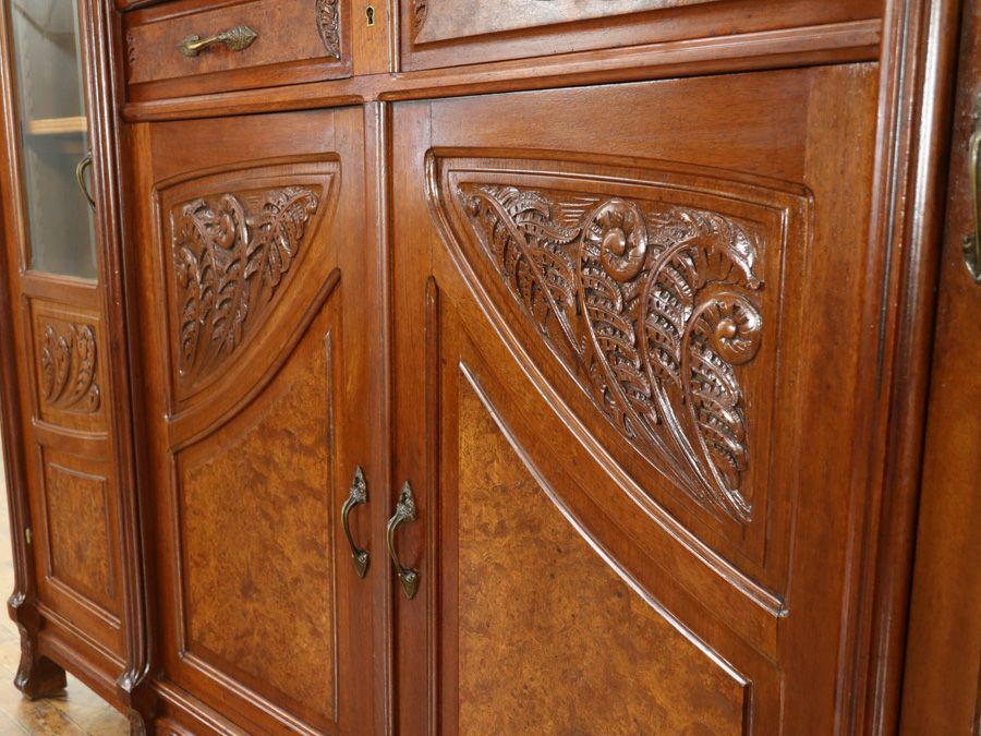 アンティーク家具 ダイニング9点セット 62628