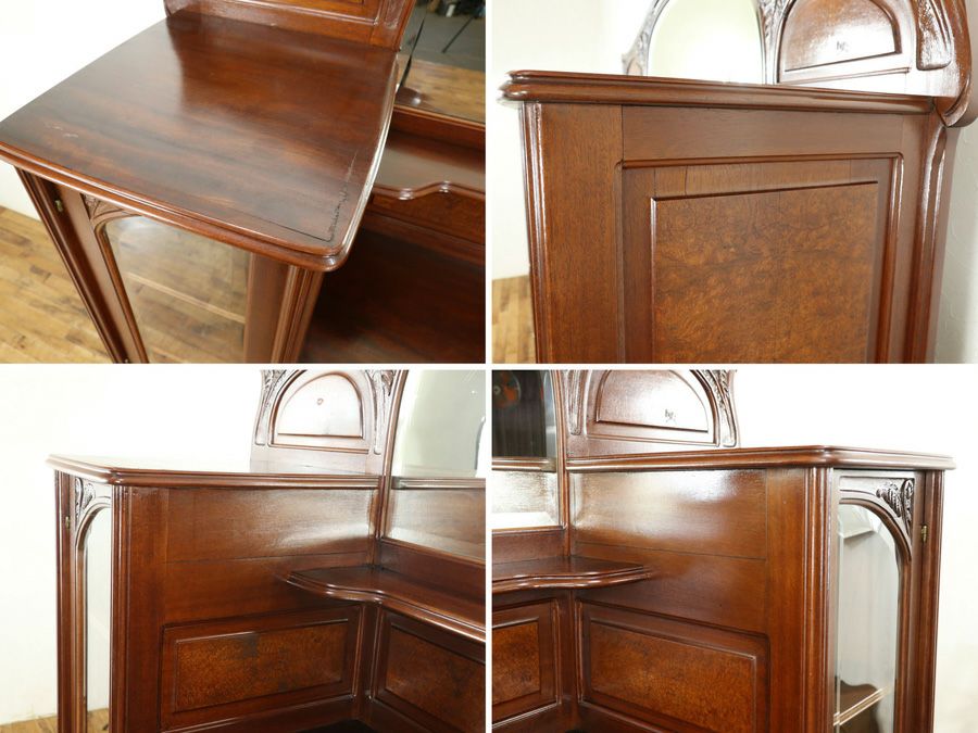 アンティーク家具 ダイニング9点セット 62628