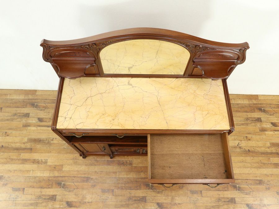 アンティーク家具 ダイニング9点セット 62628