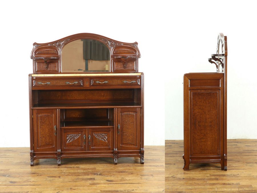 アンティーク家具 ダイニング9点セット 62628