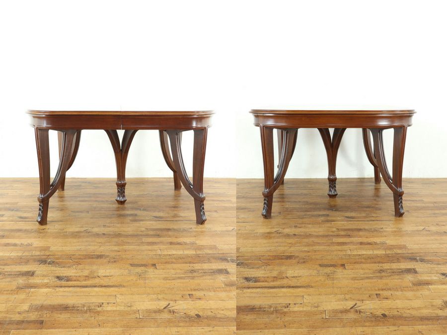 アンティーク家具 ダイニング9点セット 62628