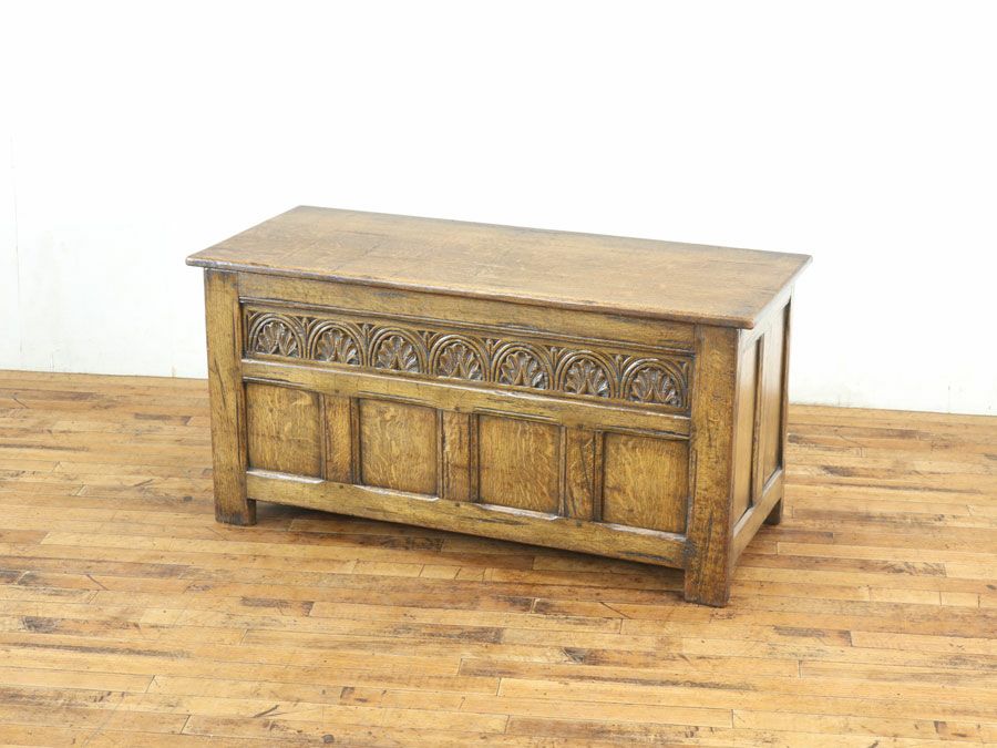 イギリスアンティーク家具コファー 59902