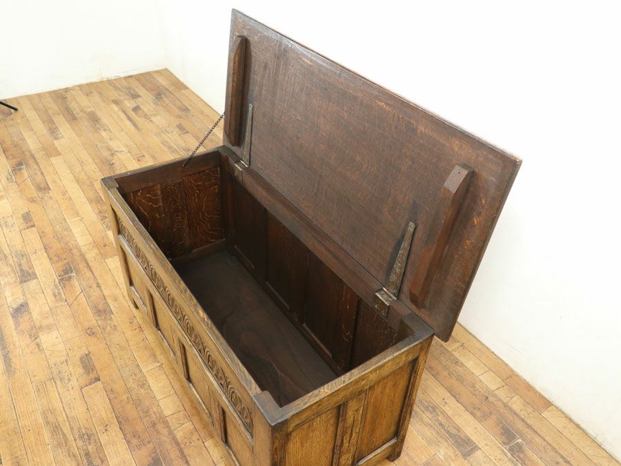 イギリスアンティーク家具コファー 59902