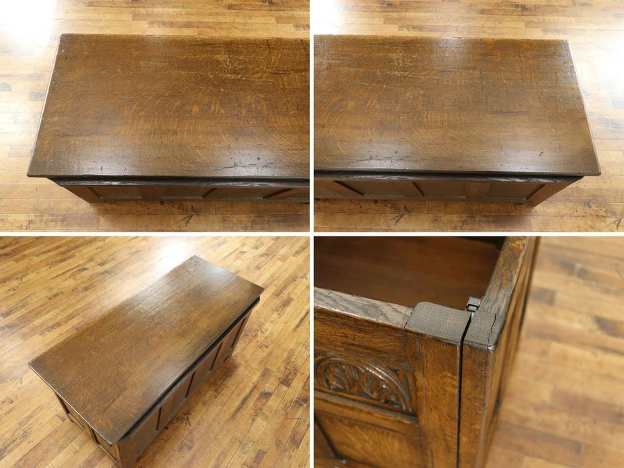 イギリスアンティーク家具コファー 59902