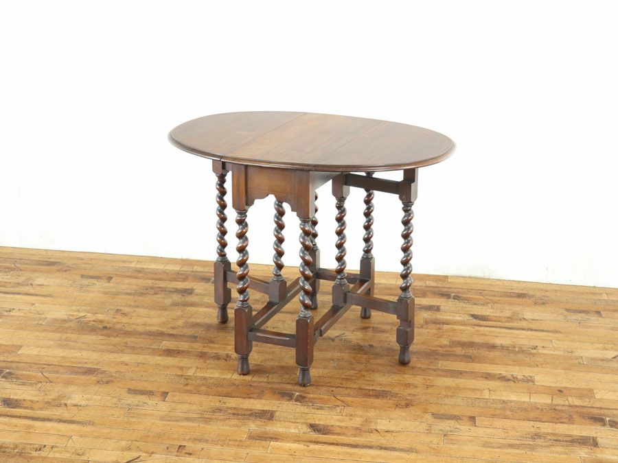 アンティーク家具 ゲートレッグテーブル 80379