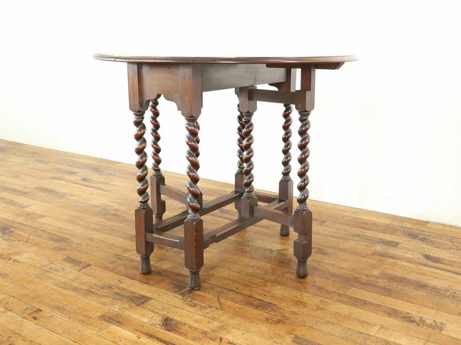 アンティーク家具 ゲートレッグテーブル 80379