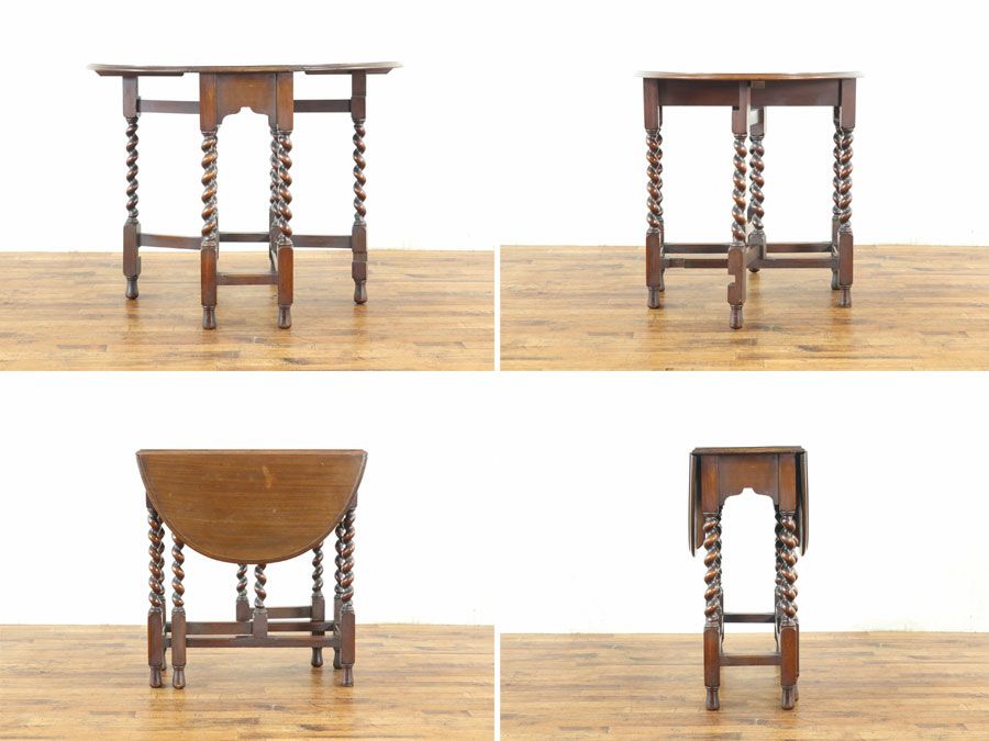 アンティーク家具 ゲートレッグテーブル 80379