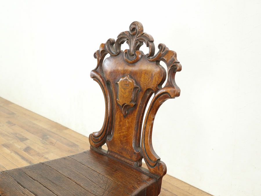 アンティーク家具 ホールチェア 80469