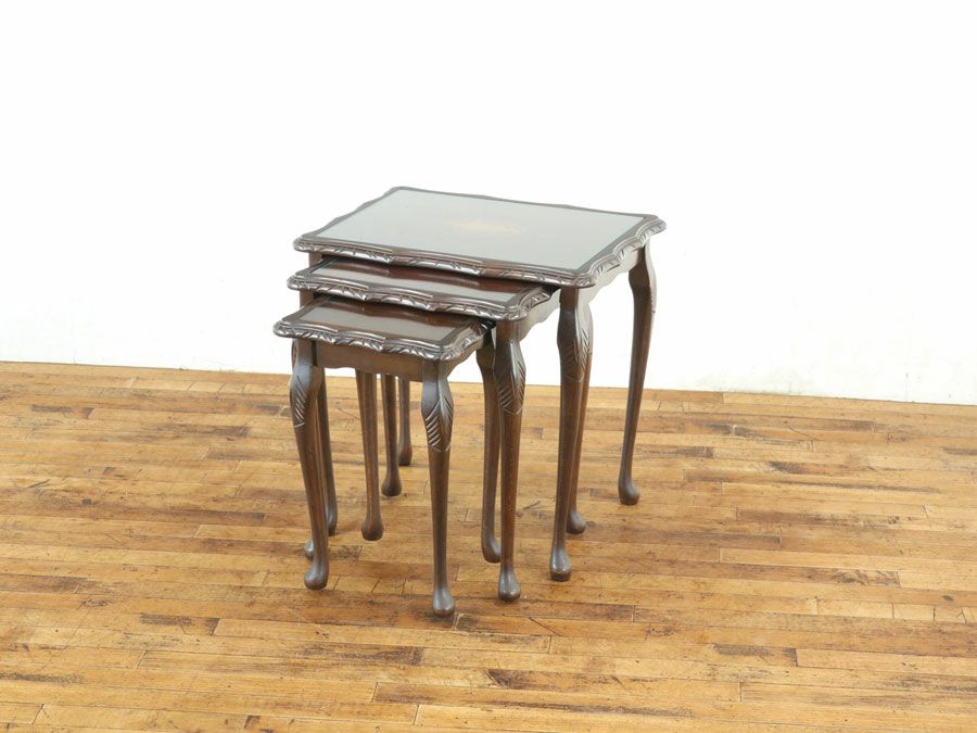 アンティーク家具 ネストテーブル 80425