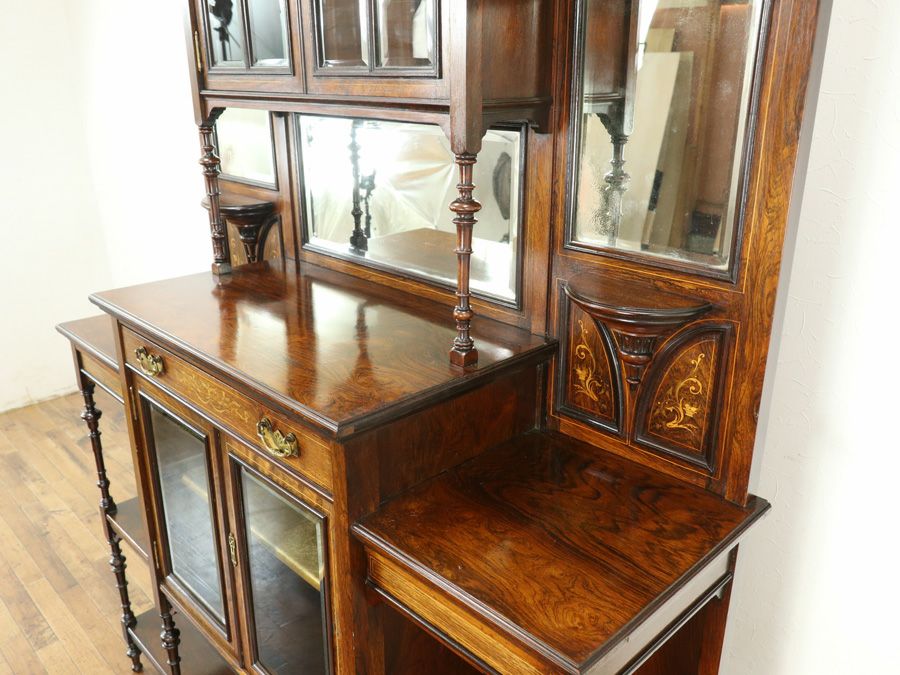 アンティーク パーラーキャビネット 80433