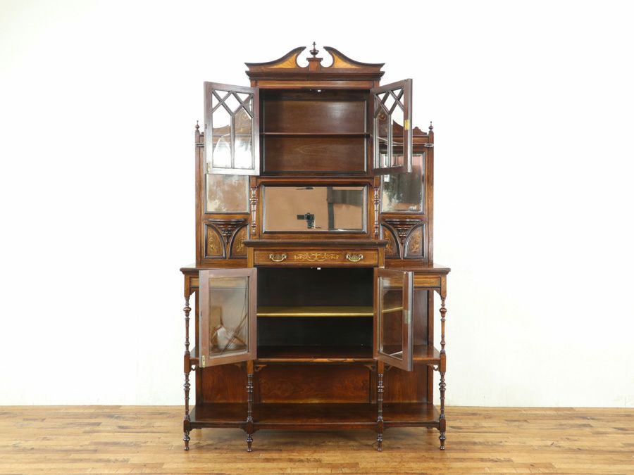 アンティーク パーラーキャビネット 80433