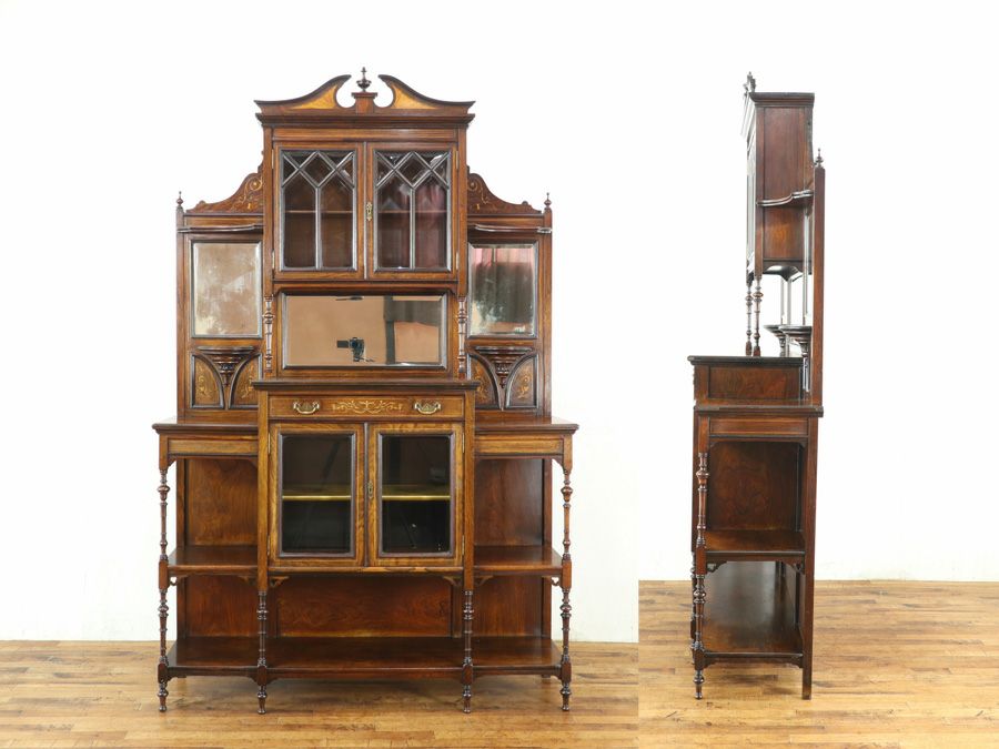 アンティーク パーラーキャビネット 80433