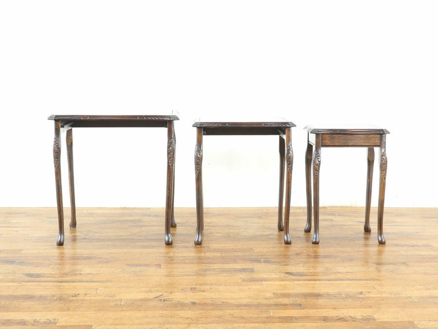 イギリスアンティーク ネストテーブル 80410