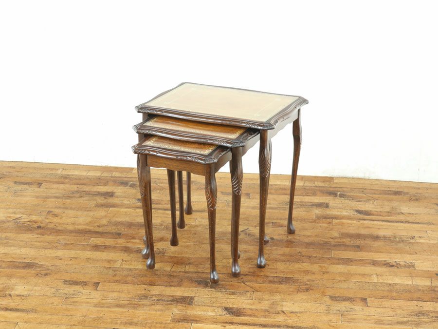 イギリスアンティーク ネストテーブル 80402