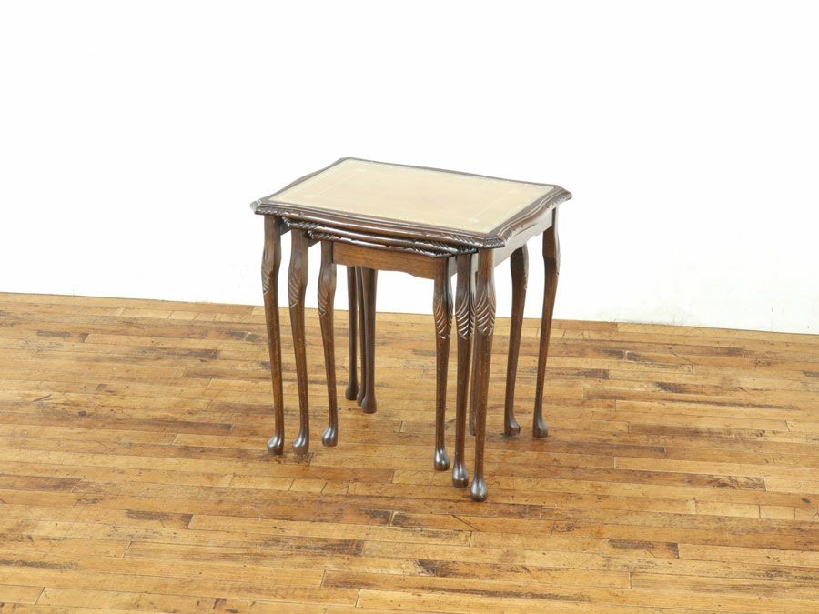 イギリスアンティーク ネストテーブル 80402