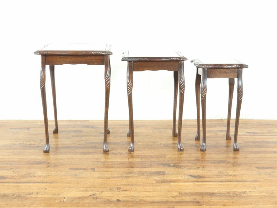 イギリスアンティーク ネストテーブル 80402