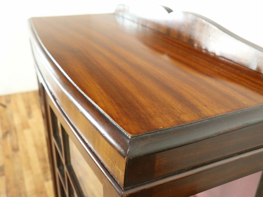 アンティーク クロス張替済ショーケース 80244