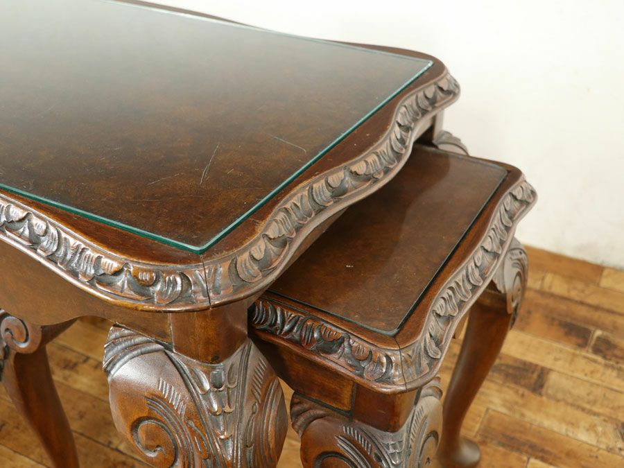 イギリスアンティーク ネストテーブル 80448